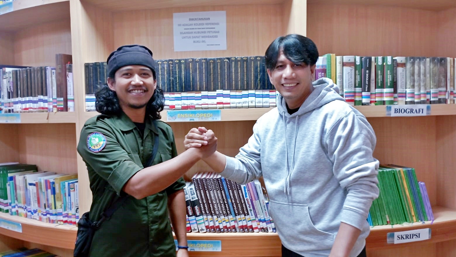 Sepriadi (kiri), ketua FPL Padang Panjang 2023-2026 bersama M. Subhan, mantan ketua FPL PPj 2017-2022