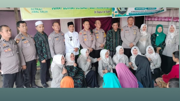 Kapolda Sumbar bersama pengurus yayasan