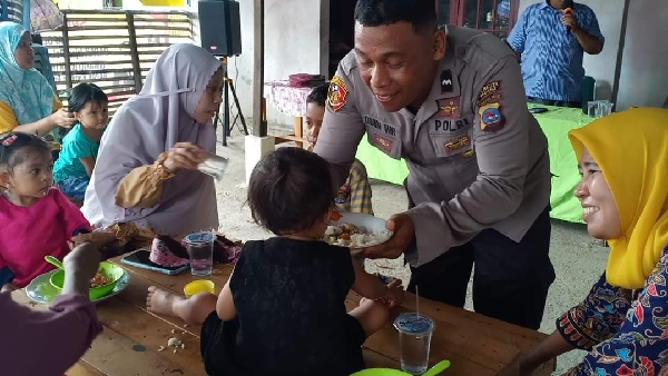 Peduli stunting Yayasan Berkah Amal Salih