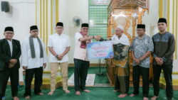 Supardi pada agenda Safari Ramadan di Masjid Arsyad Nankodok