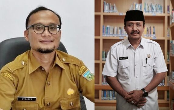 Plt Wako Winarno dan Kadis Perpustakaan dan Kearsipan Padang Panjang, Yankasbari