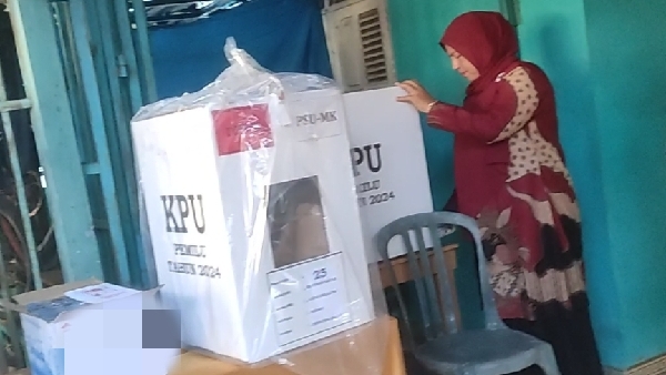 Pelaksanaan PSU di salah satu tps