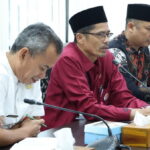 Sekretaris DPRD Sumbar Raflis, saat menerima Kunjungan DPRD Solok Selatan