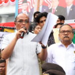 Ketua DPRD Sumbar Temui Pengunjuk Rasa