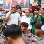 Ketua DPRD Sumbar Terima Aspirasi Mahasiswa Aksi Kawal Putusan MK