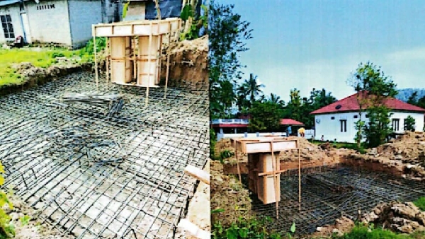 Pembangunan menara dan shelter di Siguntur