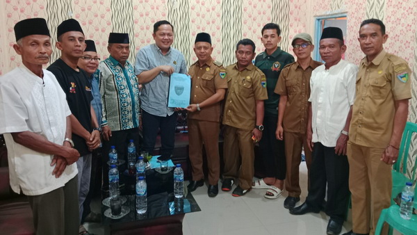 Ketua Komisi IV DPRD Sumbar Doni Harsiva Yandra Jemput Aspirasi Masyarakat di Kenagarian Aur Begalung