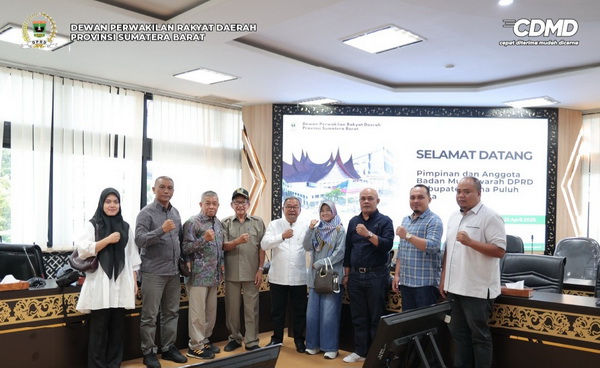 Komisi IV DPRD Sumbar Terima Kunjungan Bamus DPRD Lima Puluh Kota Bahas Penyusunan Renja