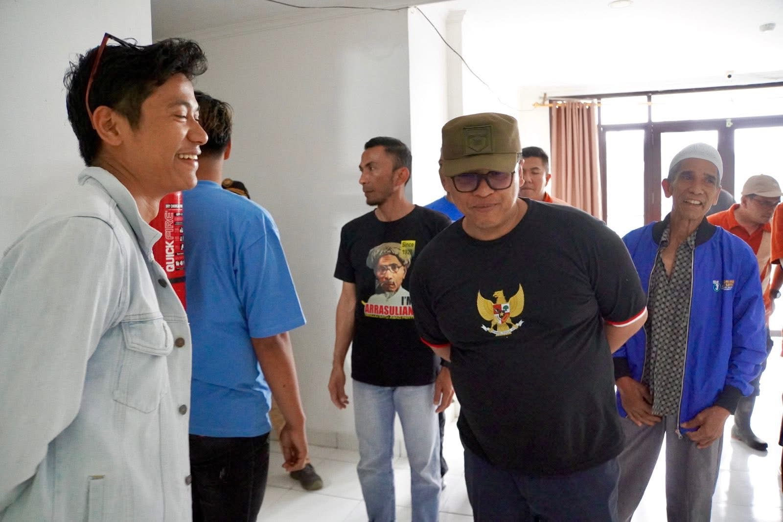 Wako/ Wawako Hendri Allex saat meninjau rusunawa di Sungan Andok Padang Panjang. Dalam RPJM 2025-2030 salahsatu progul Hendri- Allex adalah membangun 2 dan rusunawa 3.