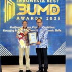 Bank Nagari berhasil meraih penghargaan Intergrated Digital Banking Services