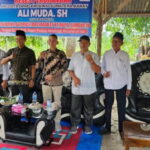 Anggota DPRD Sumbar Ali Muda saat menggelar reses perseorangan masa sidang III tahun 2025 di daerah pemilihannya, Sabtu, 26 Juli 2025.(foto:Hms/Spiritsumbar.com)