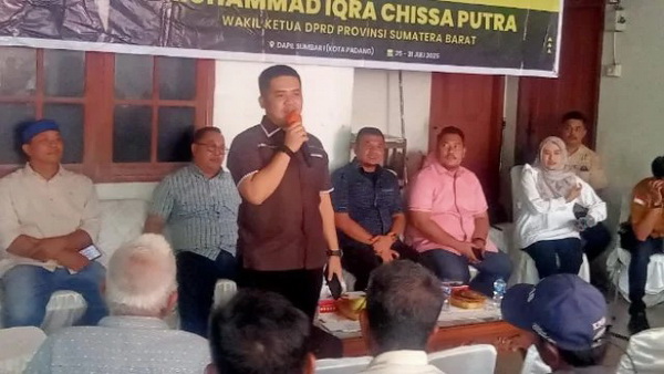 Wakil Ketua DPRD Sumbar, Muhammad Iqra Chissa Putra,