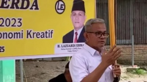 Anggota DPRD Sumbar, Lazuardi Erman