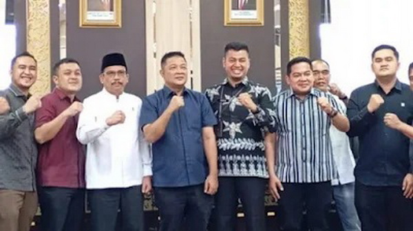 Darul Idris, menerima kunjungan kerja pimpinan dan anggota
