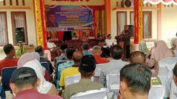 Muzli M. Nur saat menggelar Sosper