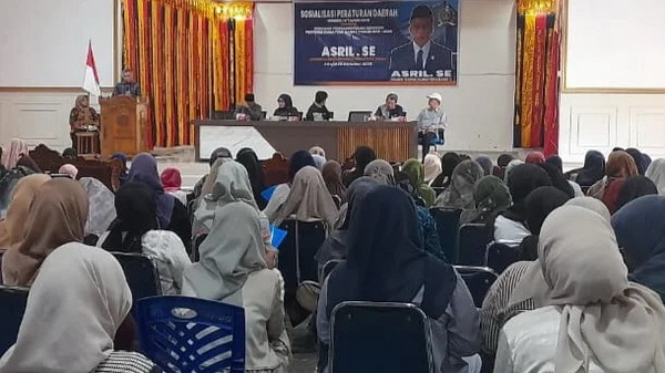 Anggota DPRD Sumbar, Asril, SE., menggelar Sosper