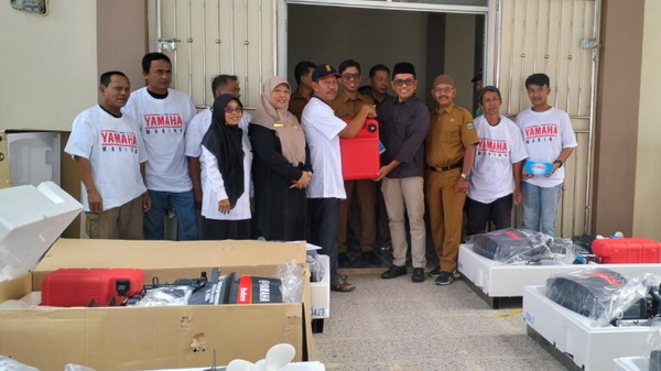 Anggota DPRD Sumbar, Muhammad Yasin menyalurkan Pokir