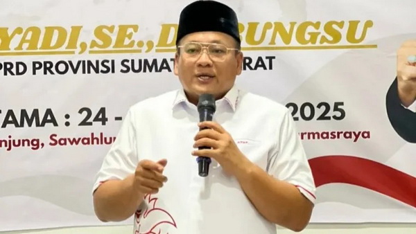 Anggota Komisi III DPRD Sumatera Barat (Sumbar), H. Rony Mulyadi
