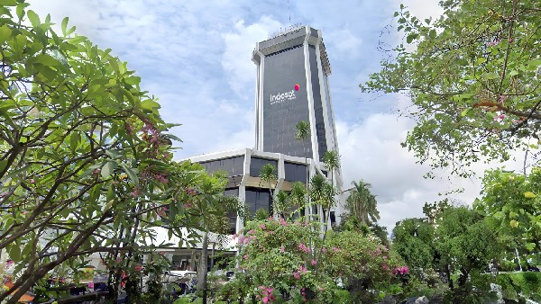 Gedung Indosat di Jakarta