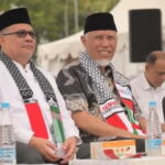 Ketua DPRD Sumbar Muhidi hadir pada Aksi damai