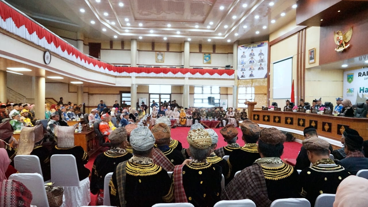 Suasana Rapat Paripurna HJK DPRD Kota Padang Panjang
