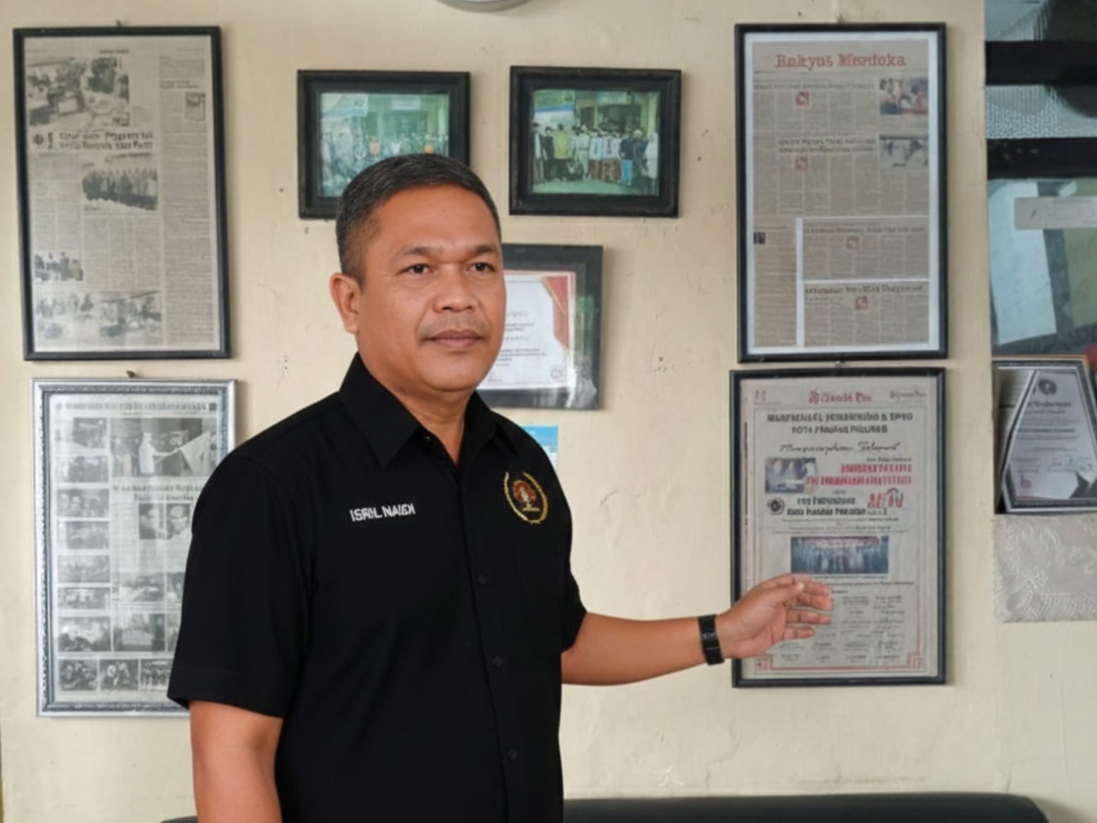 Ketua PWI Padang Panjang, Isril Naldi